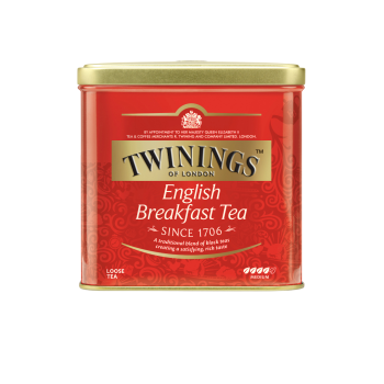 Twinings English Breakfast, Schwarztee, lose, 500 Gramm Dose